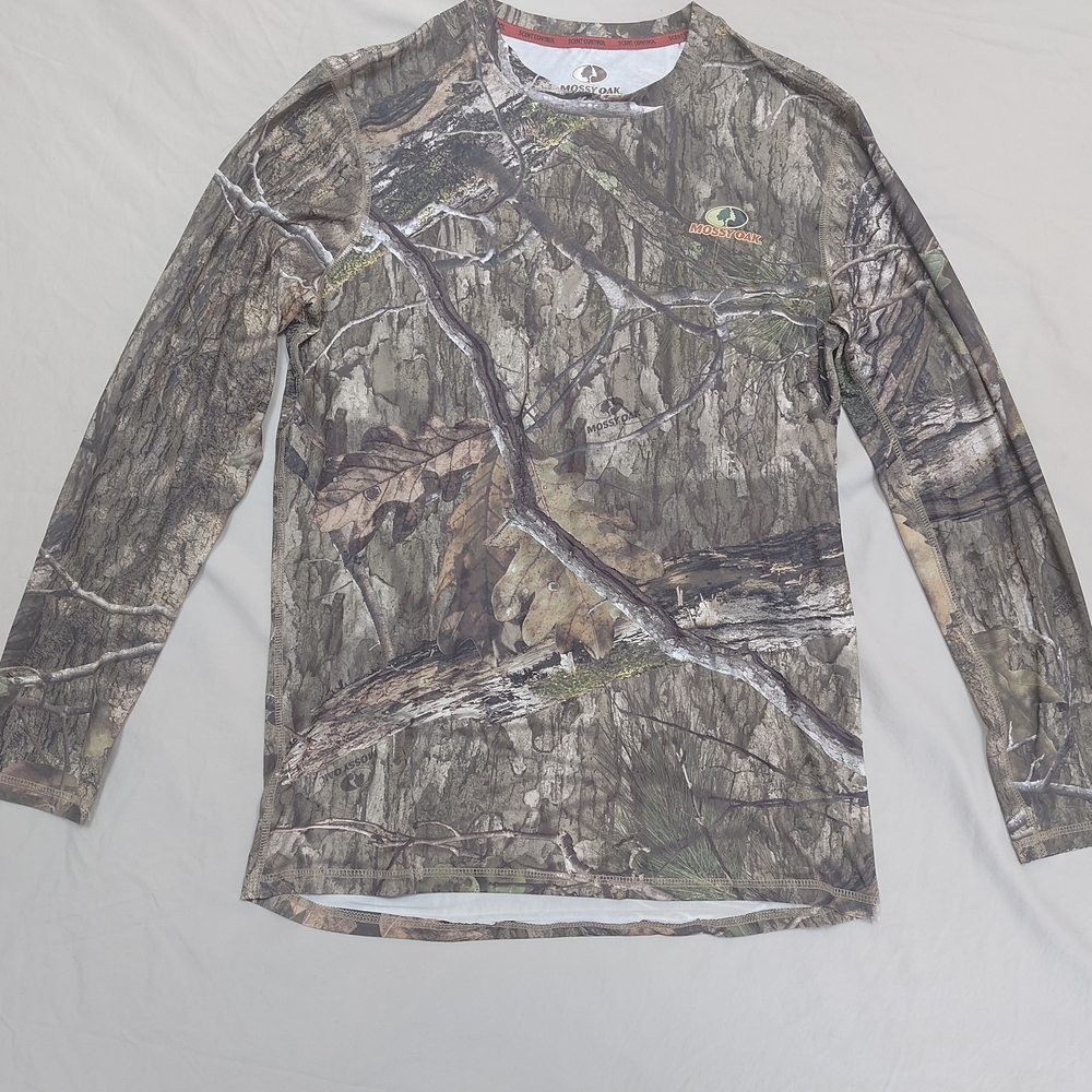 Mossy Oak Woodland Camo Long Sleeve Tee